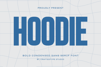 Hoodie Font: a Stylish Typeface for Creative Design Projects