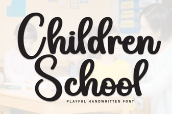 Best Children School Fonts for Creative Learning Projects