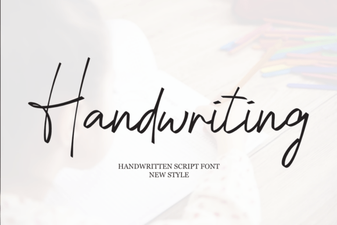 Beautiful Handwriting Fonts for Creative Design Projects